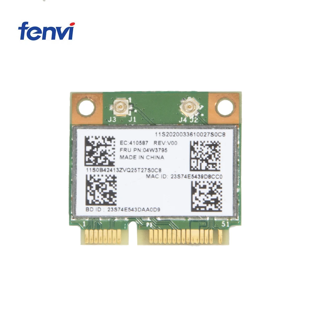 Беспроводной адаптер Wi Fi для Broadcom Half Mini PCI e с BCM943142HM 150 Мбит/с 802.11b/G/N BT 4 0