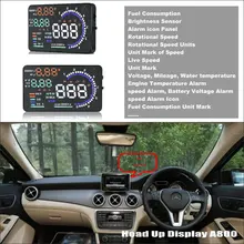 

For Mercedes Benz GLA Class MB X156 2013-2016 Car Electronic Auto Accessories Universal Head Up Display HUD Driving Speed Alarm