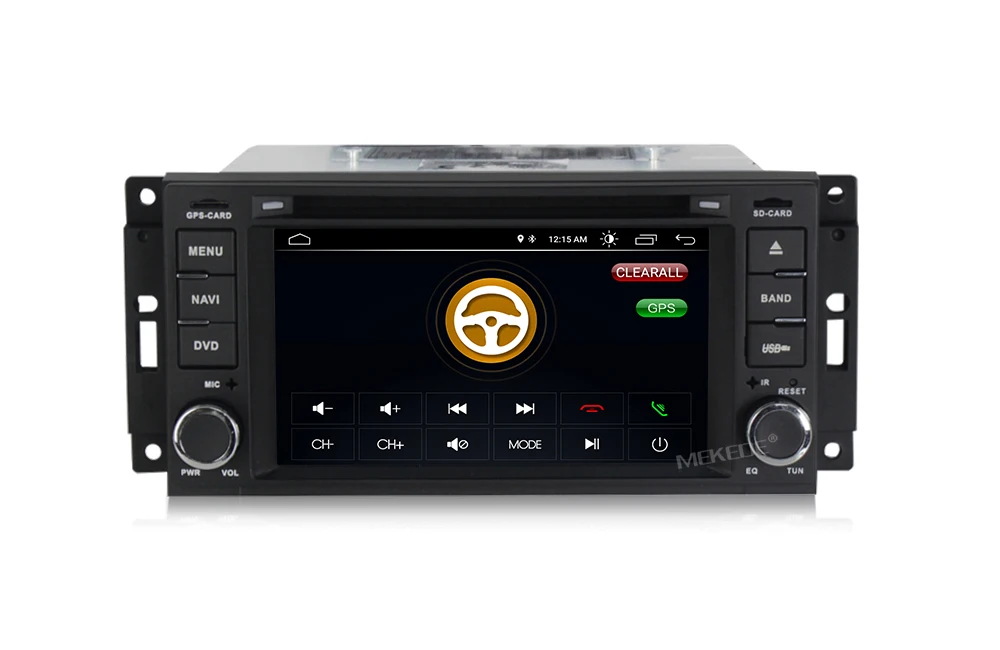 Sale MEKEDE Android 8.1  Car GPS navigation DVD player For JEEP Wrangler Compass Patriot Grand Cherokee Commander Dodg free shipping 25