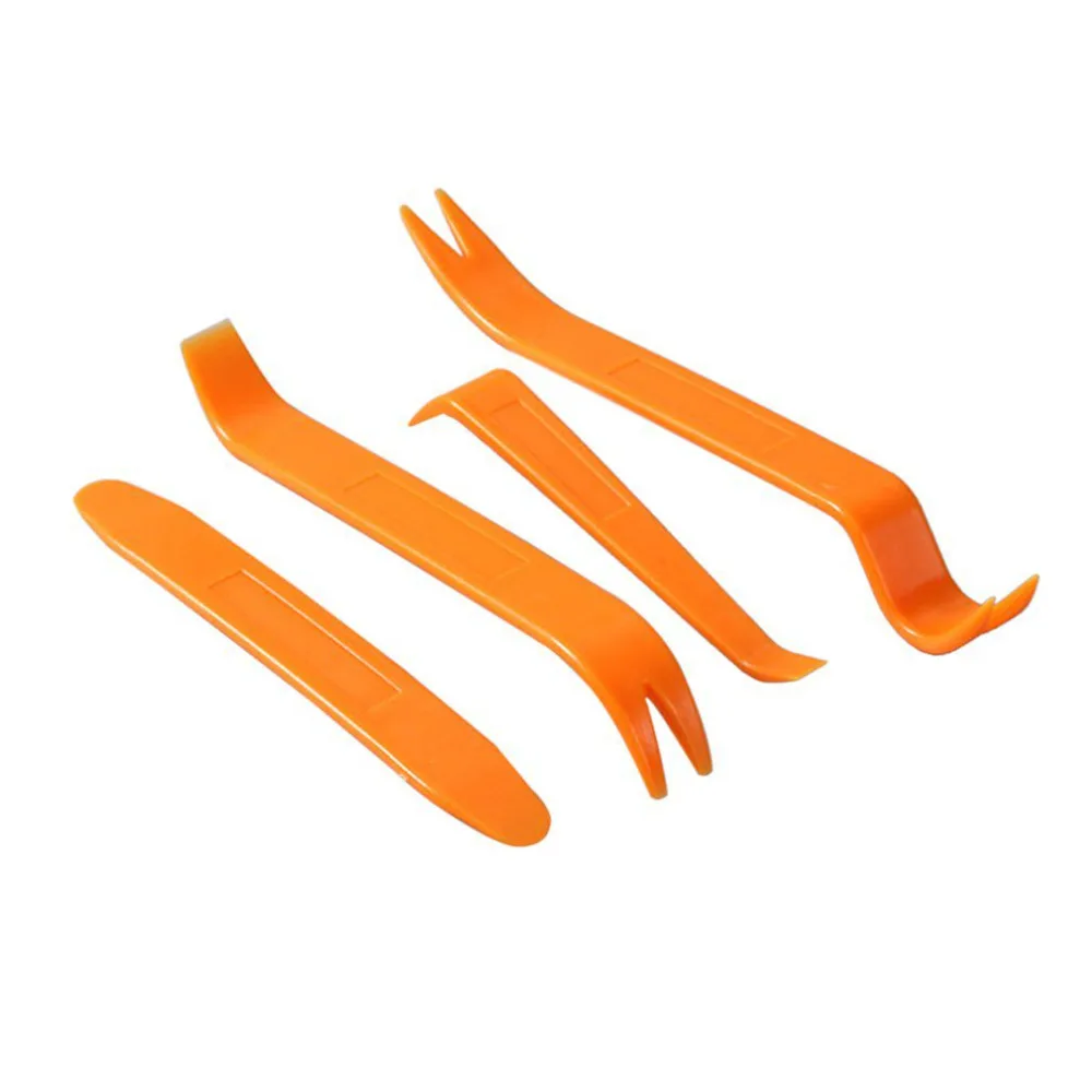 

4Pcs Portable Car Audio Dismounting Removal Installer Pry Kit Device No-Scratch Trim Door Panel Molding Removal Repairing Tools