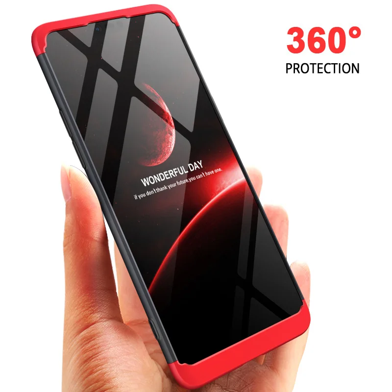 

For OPPO F7 Case TPFIX PC Hard 360 Full Body Protect Cover For OPPO A83 A79 A75 A73 F5 Youth F3 F1S R15 R11 R11S Plus K1 R17 F9