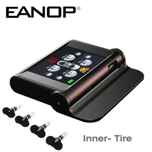 EANOP Tpms Solar Car Tire Pressure Tyre Pressure Sensor Guage Diagnostic Tool Alarma Automovil For starline