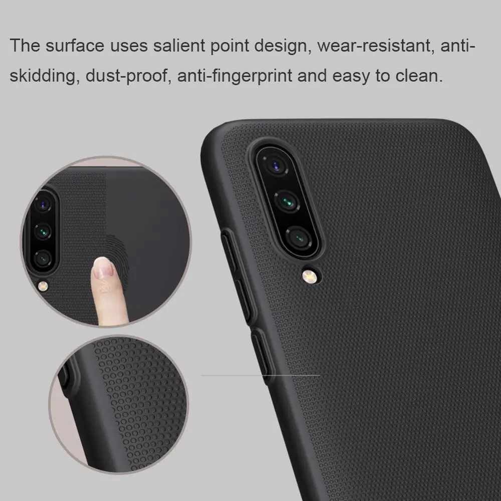Xiaomi Mi CC9 чехол Nillkin супер матовый защитный жесткий Ультратонкий для телефона