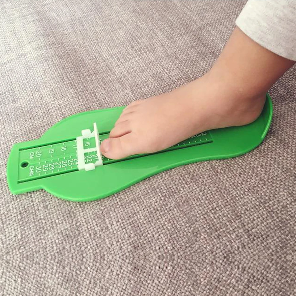 Dropship 6 Colors Kid Infant Foot Measure Gauge Shoes Size Measuring Ruler Tool Available Baby Car Adjustable Range 0-20cm size