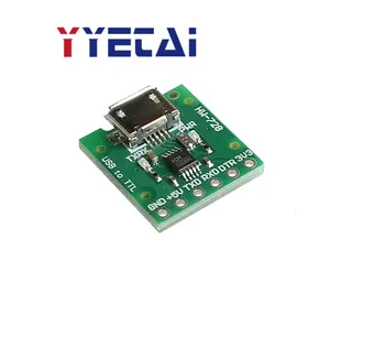 

YongYeTai CH340E MSOP10 USB to TTL module can be used as PRO MINI downloader