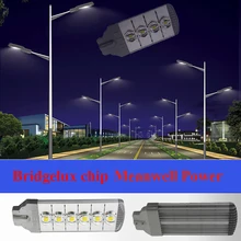 50 100 150 200 250 300W Bridgelux chip LED Street Light IP66 road landscape lamp 130lm