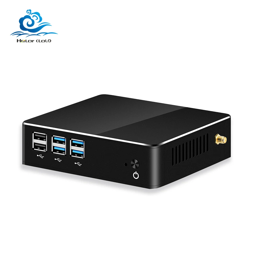 HLY Мини ПК Core i5 5200U 6200U 7200U Мини компьютер 4 K UHD Windows 10 Barebone NUC HDMI VGA Wifi 4* USB3.0 i5 PC