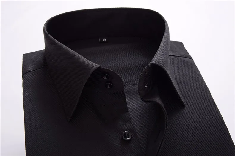 ORINERY,, однотонное свадебное платье Camisa Masculina, с длинным рукавом, французское платье с манжетами, рубашка с запонками, Мужская брендовая одежда