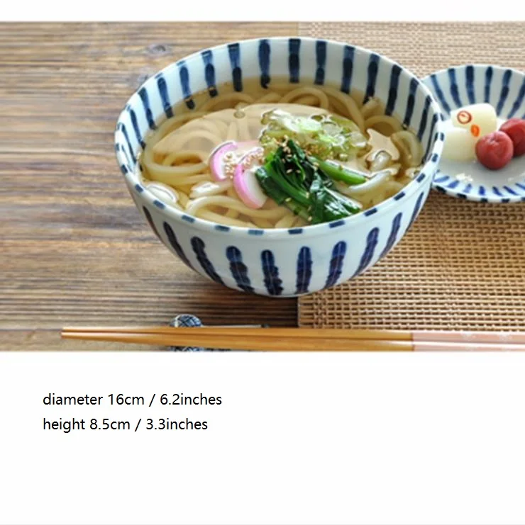 1 шт. ручная роспись керамическое блюдо для фруктов тарелка миска под глазурью креативный Сделано в Японии высокое качество - Цвет: 16cm Bowl