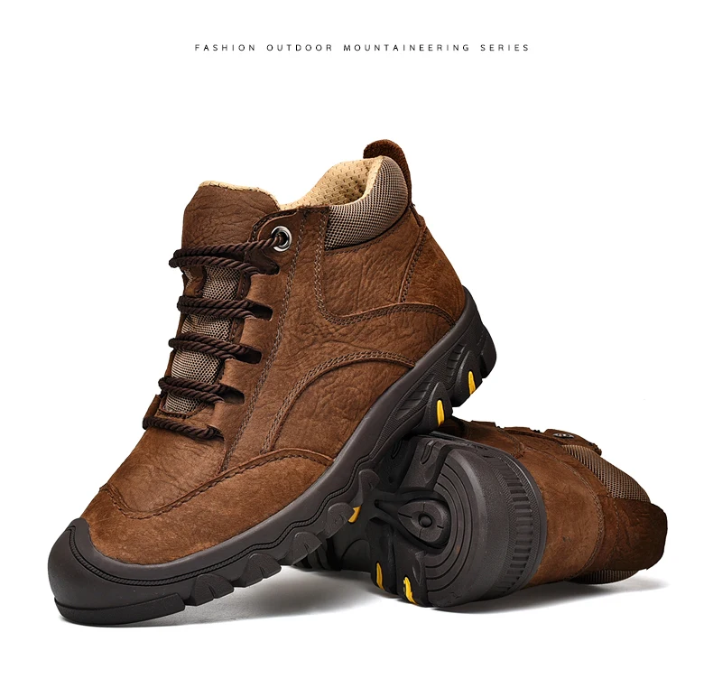 Handmade Leather Hiking Shoes  (1)