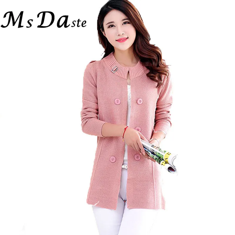 2017 New Knitted Long Cardigan Women Crochet Sweater Tunics Long-Sleeve Casual Woman Sweaters Knitwear Top Lady M~3XXXL |