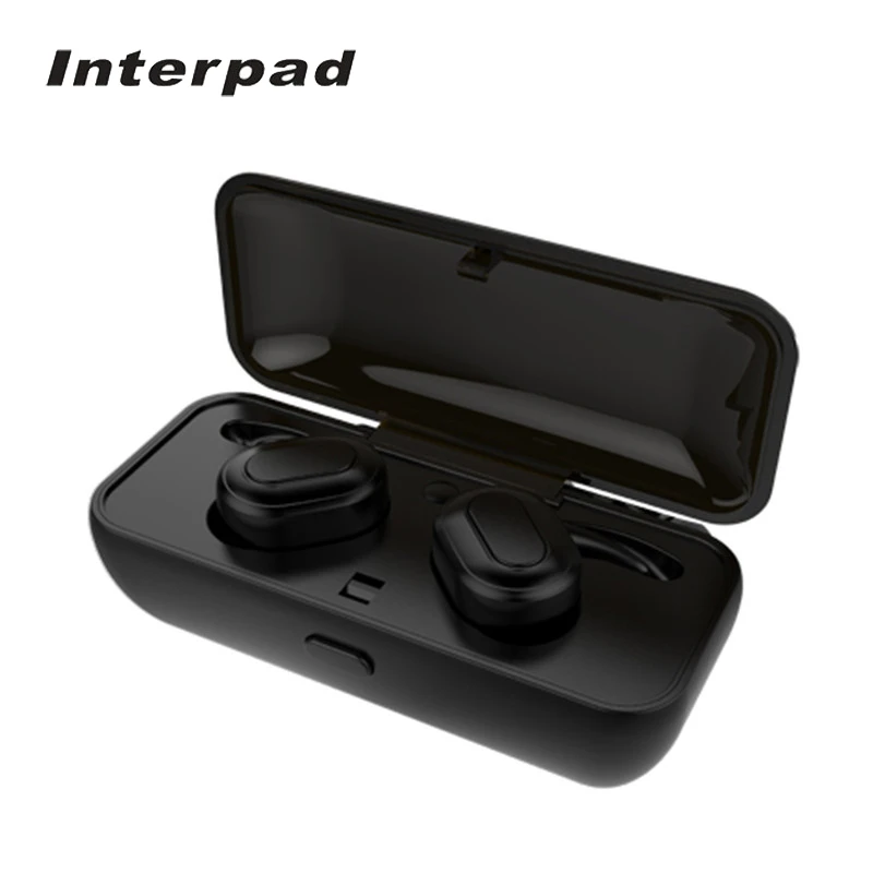 

New Interpad TWS Wireless Bluetooth Earphone HIFI Stereo Sport Music Headphone Headset Mini Portable For Xiaomi Huawei