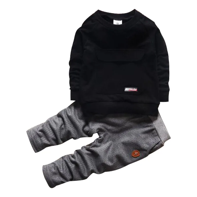 2017 جديد صبي الملابس مجموعة مجموعات ملابس للأطفال الربيع الخريف القطن الفتيان الدعاوى رياضية الاطفال الكرتون معاطف/جاكيتات + السراويل
