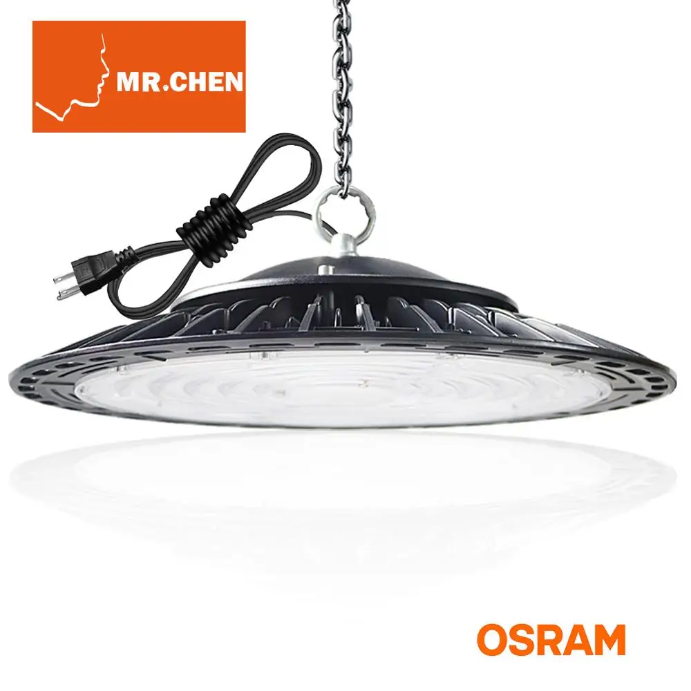  1.5M Plug Warranty 5 Years Waterproof Led High Bay Light IP65 Industrial Lamp Workshop UFO Garage W - 32998606366