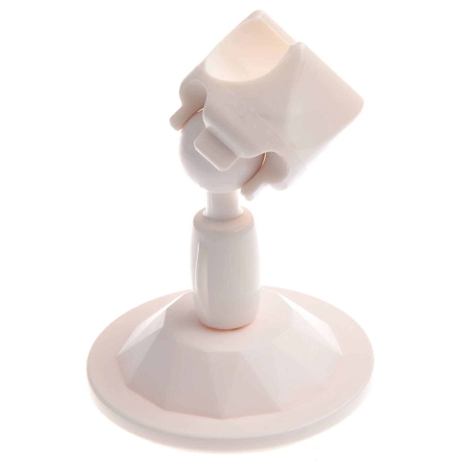 Белый настенный прикрепляемый держатель душевой головки Ванная комната Вакуумная присоска