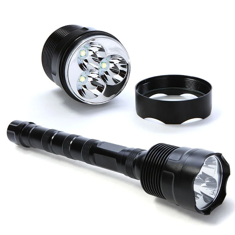 

3800LM LED Flashlight CREE XM-L T6 Led Torch Waterproof Tactical Flashlight 18650 linterna Police Spotlight Outdoor Camping Lamp