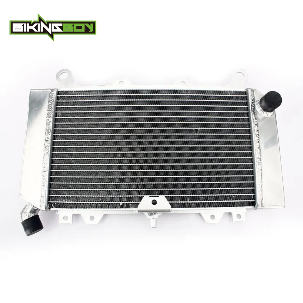 

BIKINGBOY For Kawasaki ZX6 ZX-6 ZX600E E1-E9 1993-2001 ZZR 600 2002-2005 ALU Alloy Street Bike Super Engine Cooling Radiator