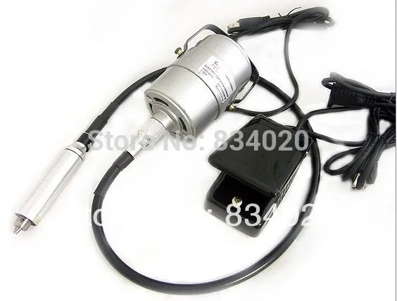 

Variable Speed Electric Flexible Rotary 42" Long Flex Shaft Grinder w/Foot Pedal polisher