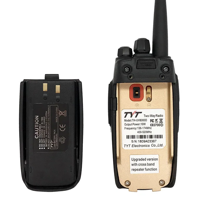 Рация BAOFENG 10 Вт VHF UHF TH UV8000D рация cb Любительское радио 2 шт.|Рации| |