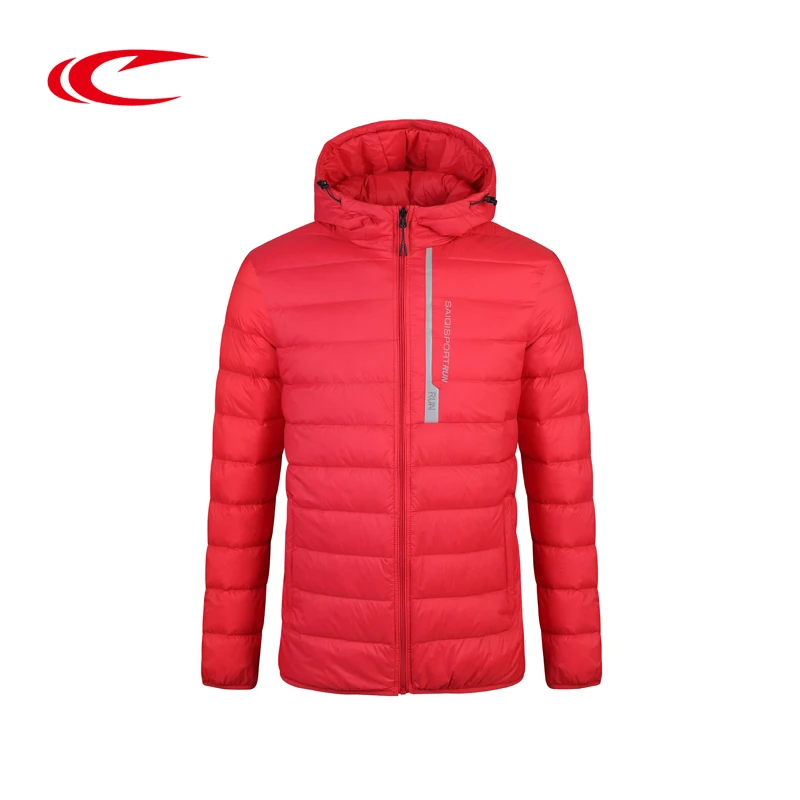 

SAIQI New Men Light White Duck Down Jacket Thin Warm Hiking Sport Winter Outdoor Down Jacket 257557