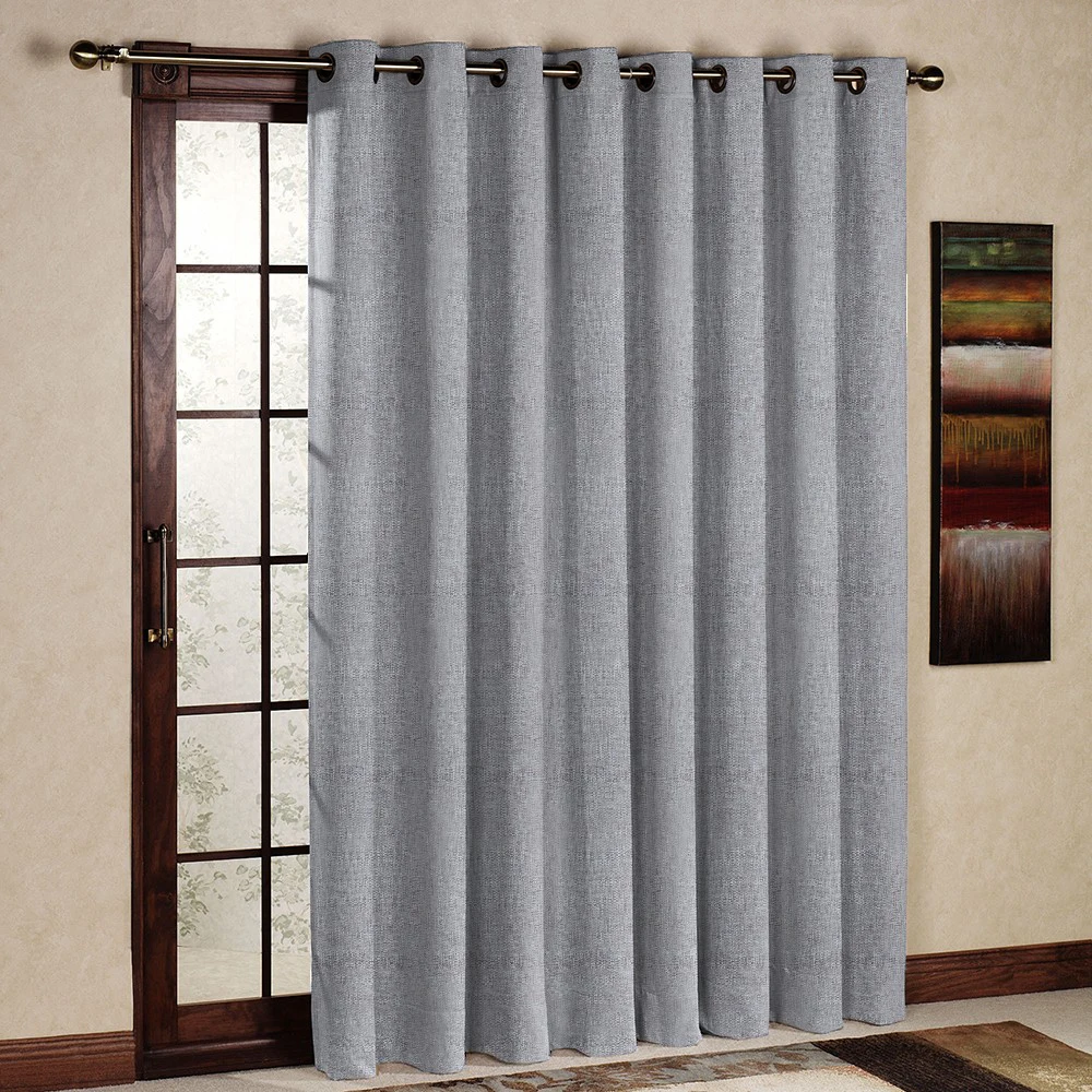 One Panel Per Pack Opal Gray Room Darkening Drapes Bay