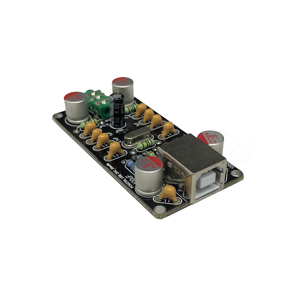 LUSYA PCM2704 USB декодер внешняя звуковая карта Поддержка 16 бит 48 кГц T0578|Звуковые карты|