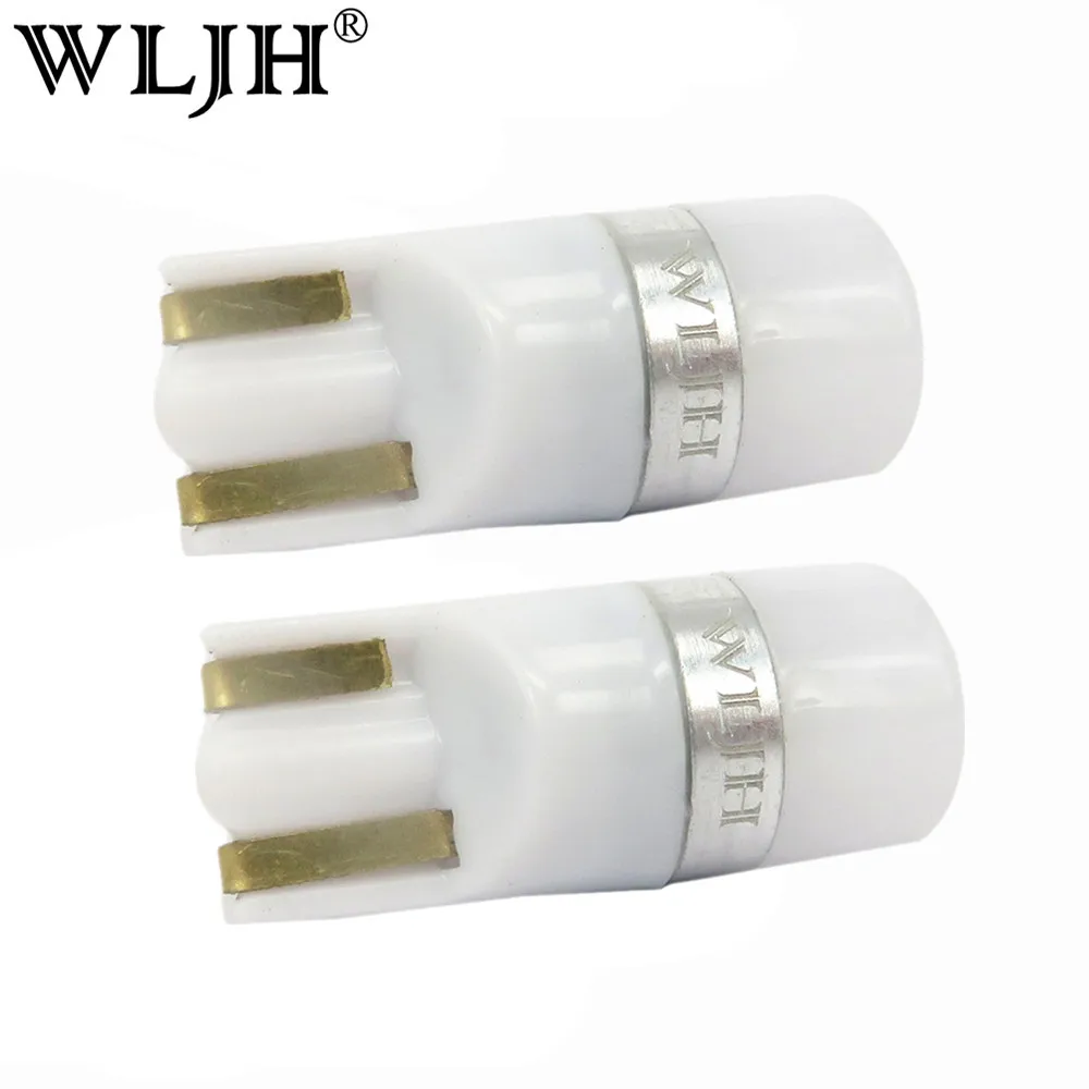 WLJH 2x светодиодный автомобильный светильник T10 W5W 3030 12 В купольный инструмент для