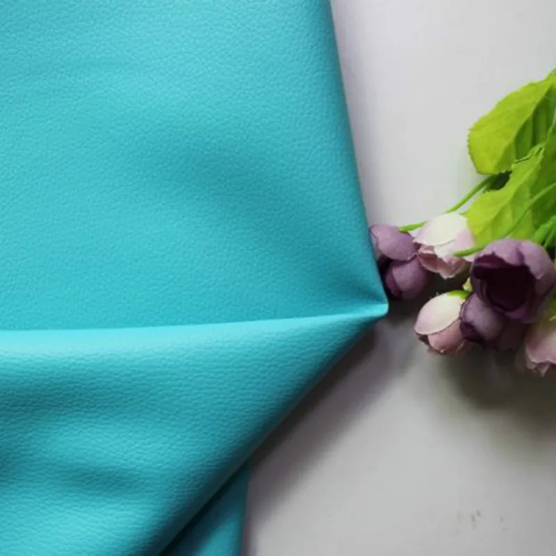 

Small Pebbled Sewing Leather Fabric Faux Printed PU Leather Upholstery Fabric DIY Patchwork Material For Textile Decorate Blue