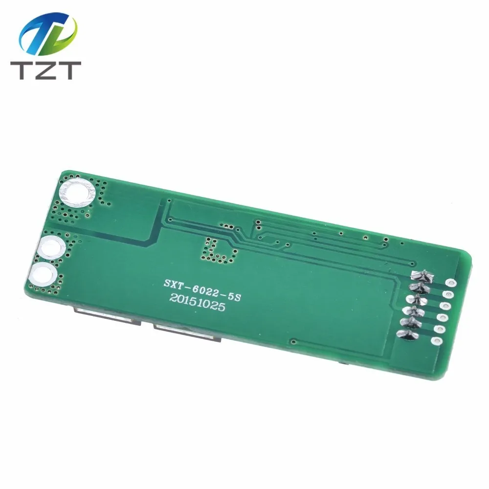 TZT 5S 15A литий-ионный литиевый аккумулятор BMS 18650 Защитная плата для зарядного устройства 18 в 21 в схема защиты сотового устройства