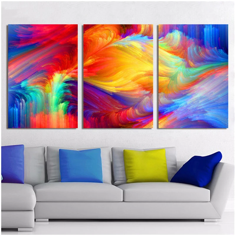 5DDiy diamond painting 3pcs full square round cross stitch embroidery abstract scenery mozaik puzzle wall stickerZP-2531 | Дом и сад