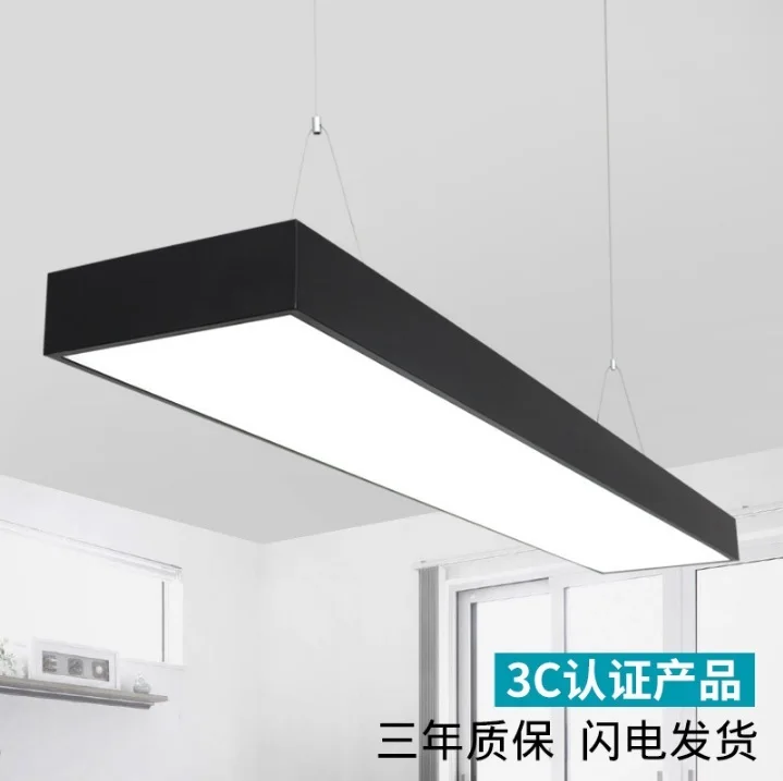 Us 999 0 Led Drop Ceiling Fixture 200x65mm Profile Linear Suspension Lights In Pendant Lights From Lights Lighting On Aliexpress