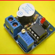 10 шт. 9 В/12 В батарея против чрезмерной разрядки/звук и светильник защита сигнализации доска/электронный компонент