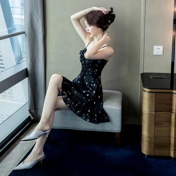 

Summer Dress V Collar Sexy Slim Women Dress Free Shipping High Quality