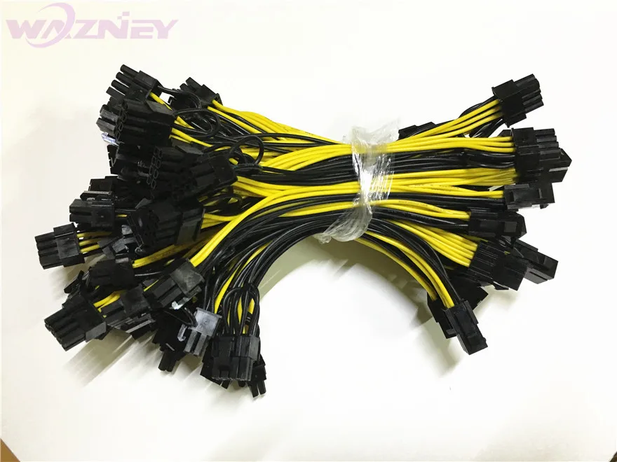 Видеокарта GPU Molex 6 pin PCI Express на 2 контакта PCIe 8 (6 + 2) для материнской платы видеокарты