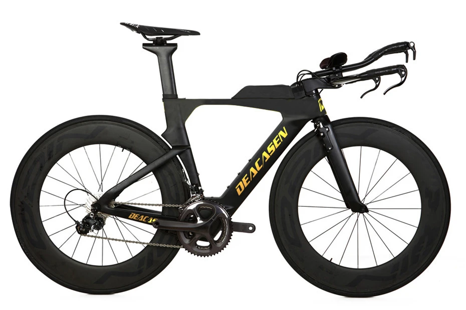 carbon fibre road racing bicycle