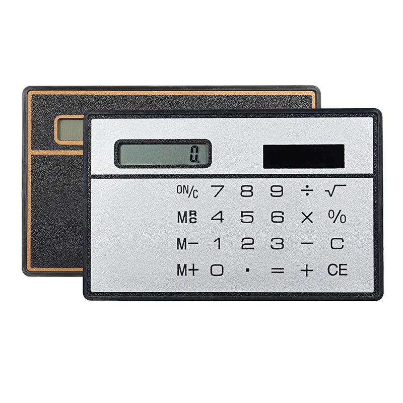 handheld calculator solar calculators pocket scientific card calculator