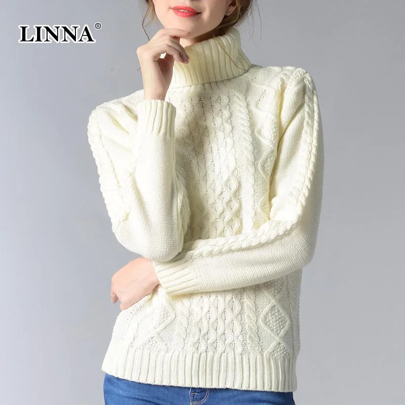 

2019 Autumn Winter Sweater Women Turtleneck Elasticity Ribbed Knitting Long Sleeve Loose Plus Size Fashion Clothes Woman Casual