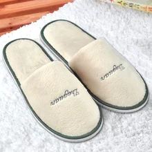 Comfortable Hotel Soft Slippers Thickening Cotton-Padded Shoes Unisex Slip-resistant Indoor Slippers Home Shoes Many Colors