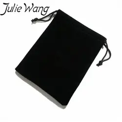 Джули Wang 1 шт. (черный бархатный мешок Дисплей выставка церемонии сувенир небольшие подарки ювелирных изделий Аксессуары элегантное крутое