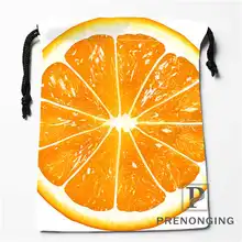 Пользовательские кусочки фруктов Сумки на шнурке Печать Мода Путешествия хранения мини мешок плавать Пешие прогулки игрушка мешок размер 18x22 см#171203@ 2-01