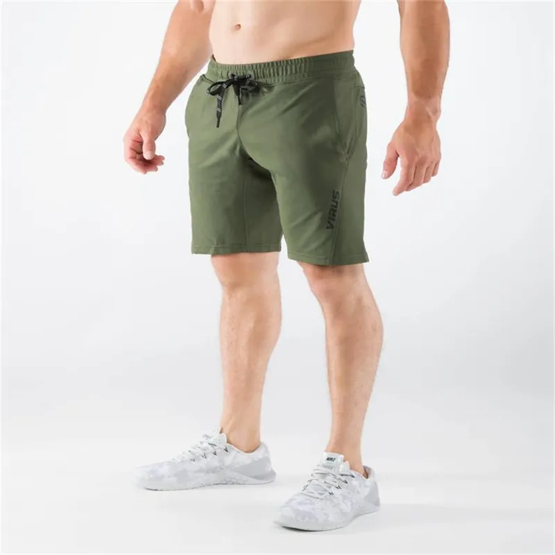 Mens shorts gym Fitness sport shorts (7)