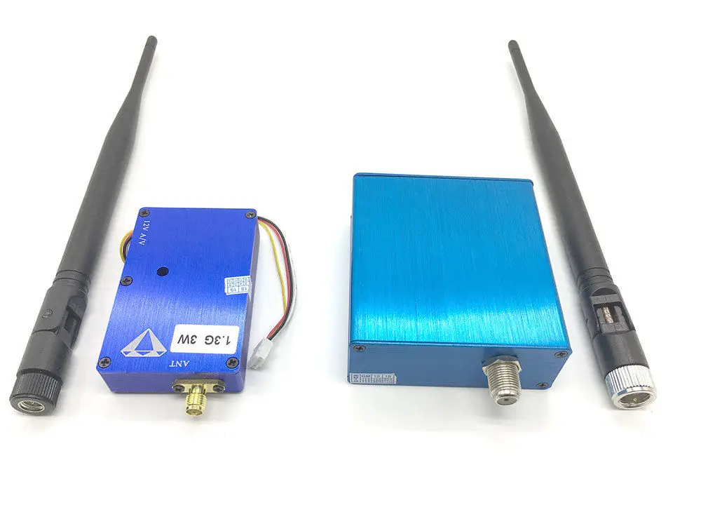 

Long Distance 1.3GHz 3W Audio Video Transmitter Receiver FPV For RC Helicopter