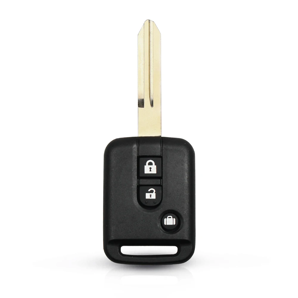 Брелок чехол KEYYOU с 3 кнопками для Nissan Micra 350Z Pathfinder Navara автомобильного ключа Fob|Ключ