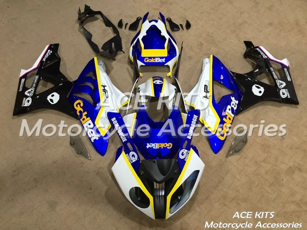 

New ABS motorcycle Fairing For BMW S1000RR 2009 2010 2011 2012 2013 2014 Injection Bodywor All sorts of color No.376