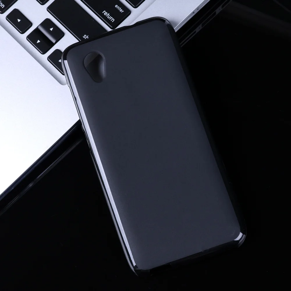 Чехол для Alcatel 1 черный мягкий чехол телефона защитный силиконовый из ТПУ 5033D