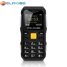 Оригинальный melrose S10 мини телефон MP3 Bluetooth ультра-тонкий 1.0 дюйма Прочный Открытый противоударный пылезащитный телефон