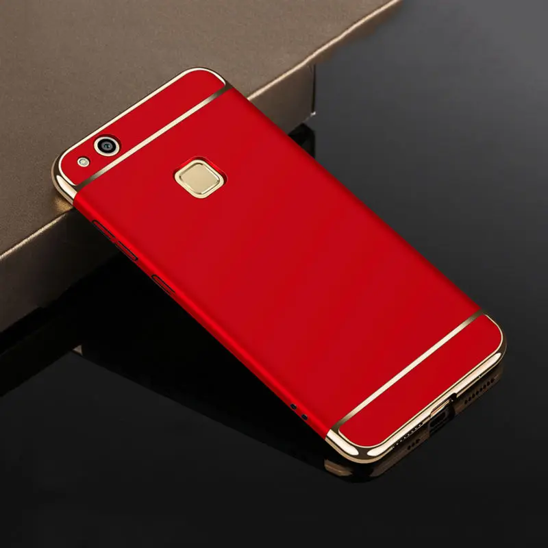 Elivebuy Slim Thin Fit Hard Case with Screen Protection Non Slip Matte Surface Grip Moblie Phone Cover for Huawei P10 Lite |