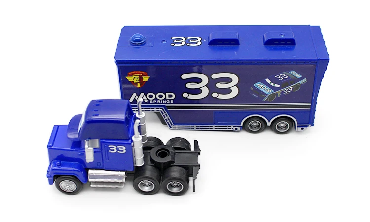 Disney Pixar Cars 2 3 игрушка Молния Маккуин Джексон шторм Мак UncleTruck King 1:55 литой металлический игрушечный автомобиль Детский подарок на день рождения