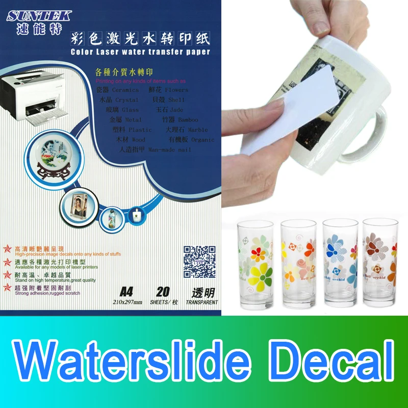 waterslide transfer decal paper