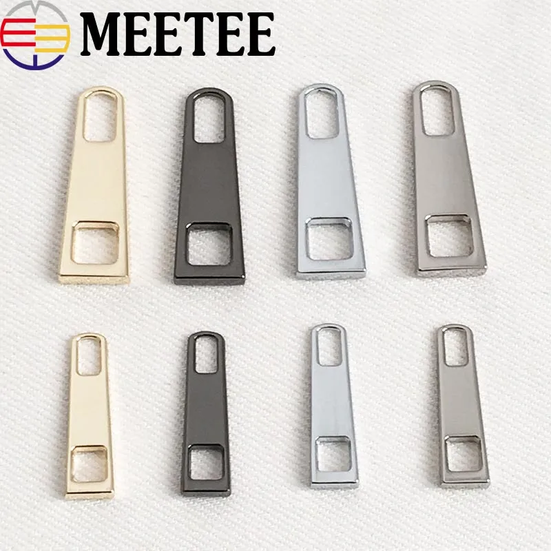 

10pcs Fashion 3# 5# Metal Zipper Pullers Zipper Repair Kits Zipper Pull For Zipper Slider DIY Sewing Craft